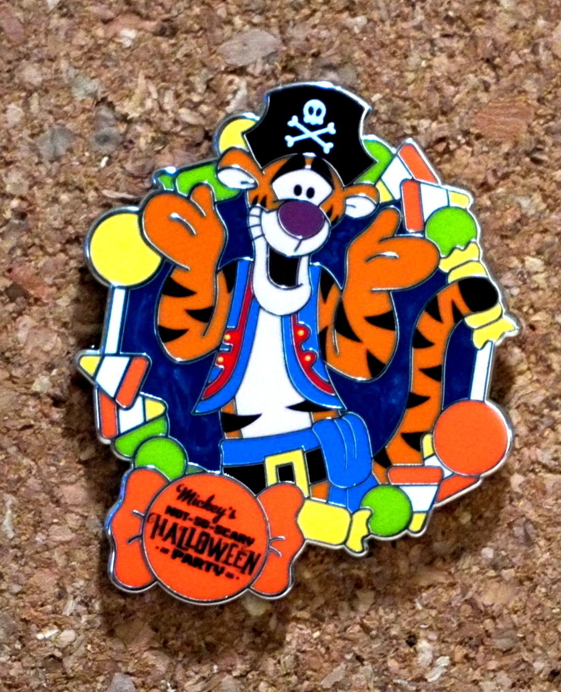 2026 Disney Mickey\'s Not So Scary Halloween Party Limited Mystery Pin Tigger