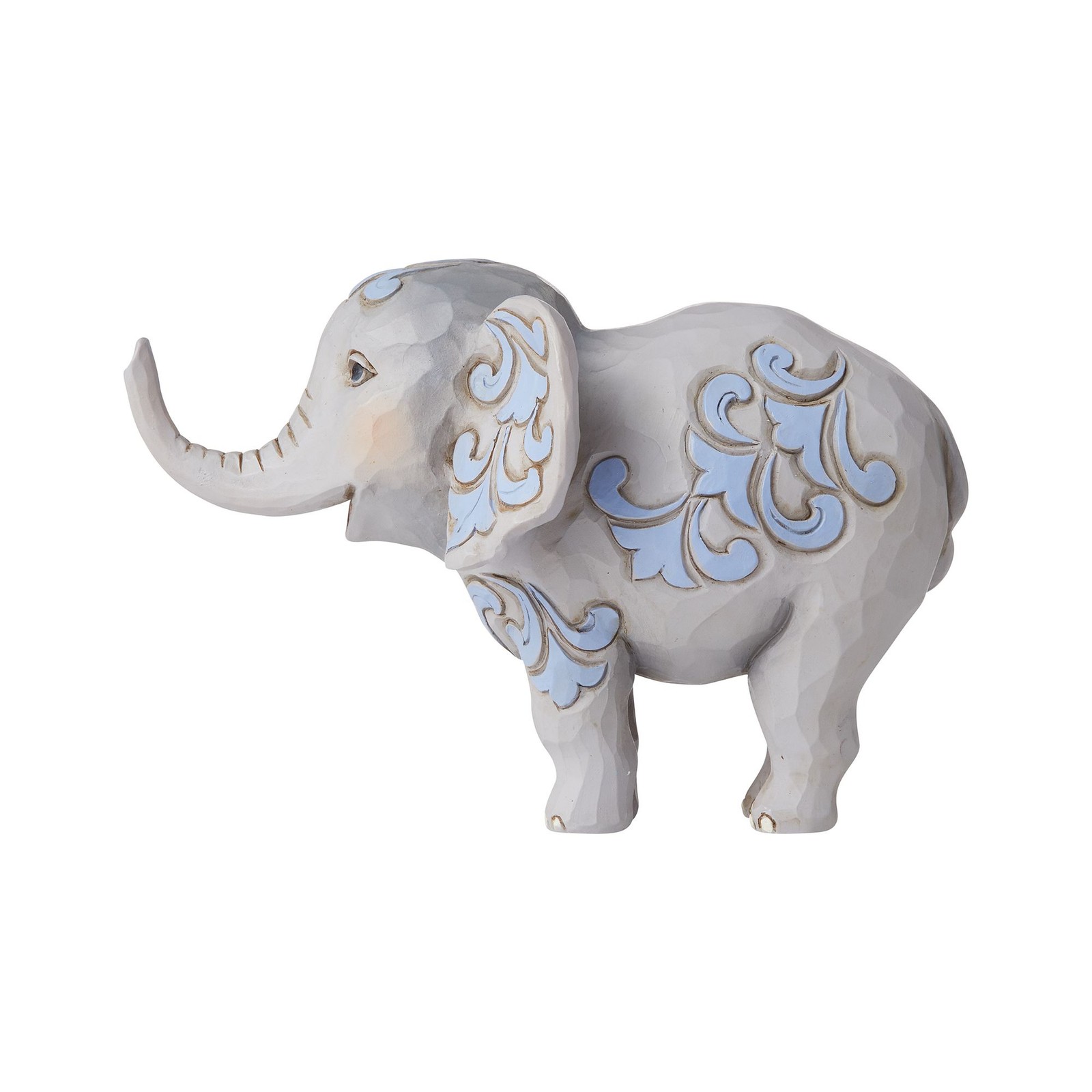 Enesco Jim Shore Heartwood Creek Elephant Miniature Figurine 3 Inch