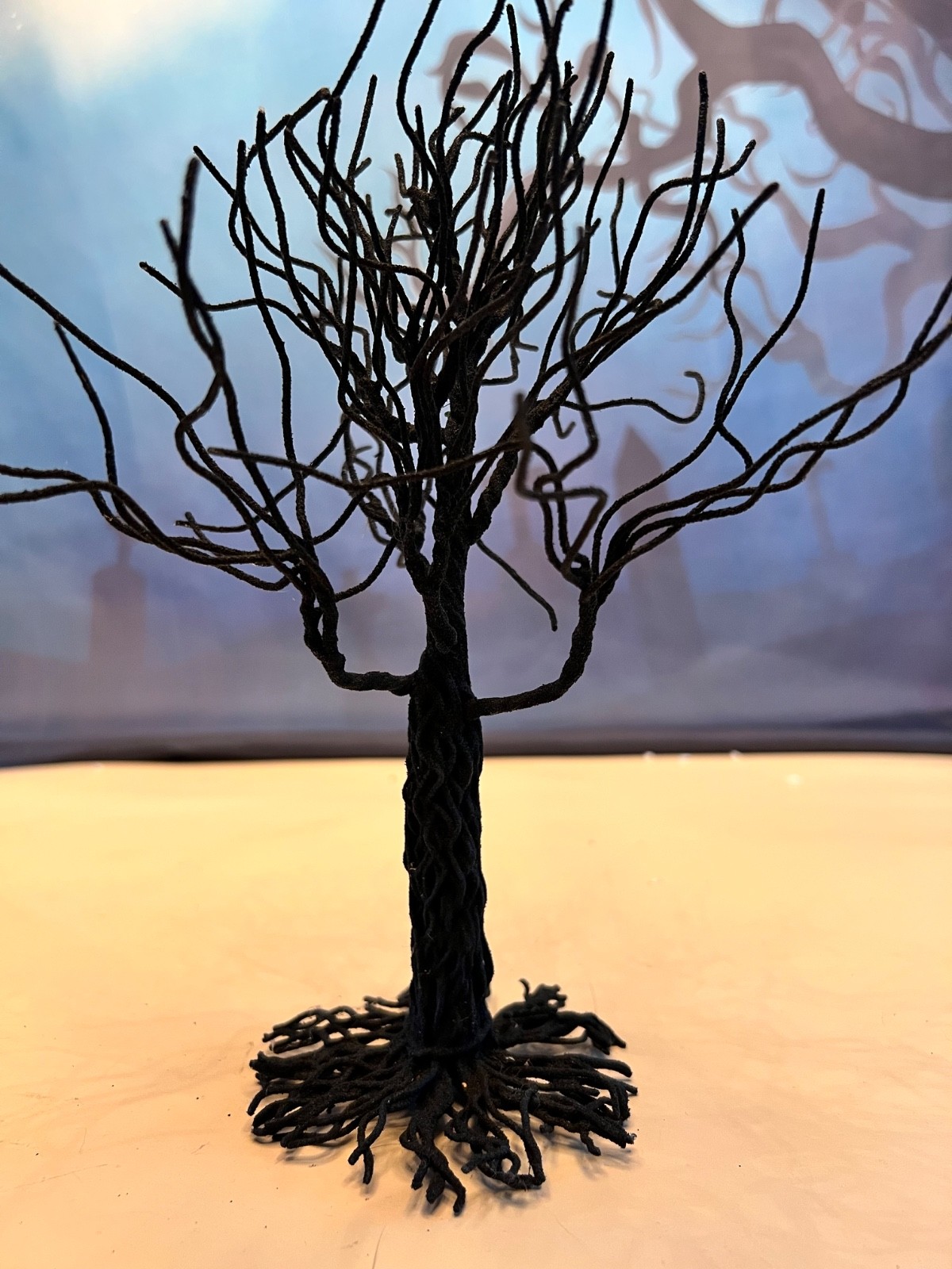 Seasons of Cannon Falls Midwest Halloween Gothic Black Tree  10 inch New