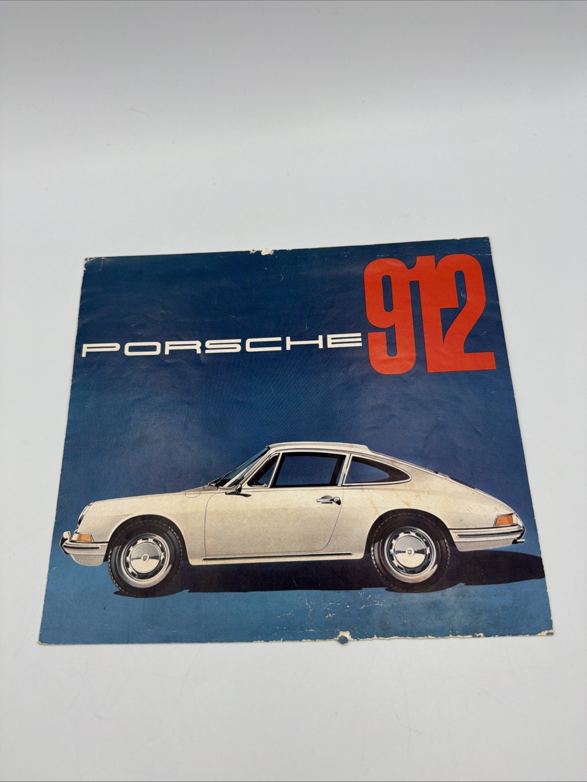 Porsche 912 Sales Brochure, April, 1965, Original Printed In Germany, Vintage