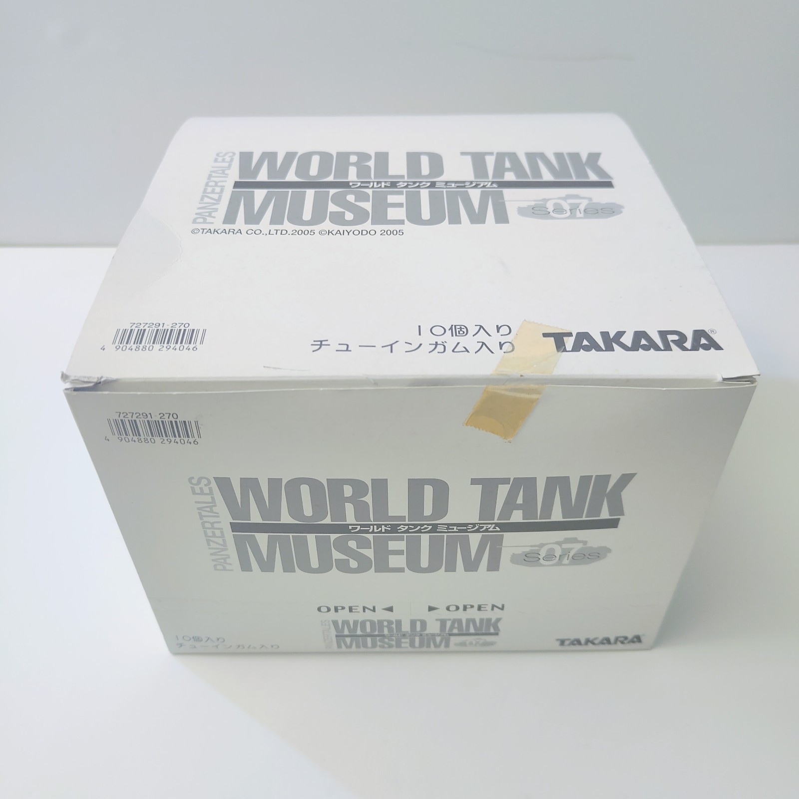 TAKARA BOX (10 pieces) World Tank Museum Series 07 Open Box