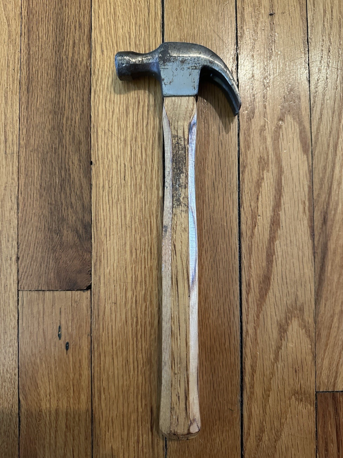 Vintage True Temper Kelly Perfect No. 07 Curved Claw Hammer  11in NICE