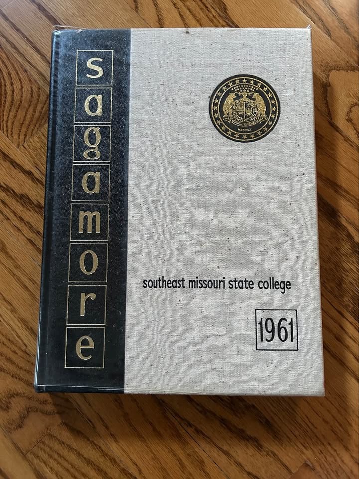 Vintage 1961 Southeast Missouri State College SEMO yearbook PI KAPPA ALPHA