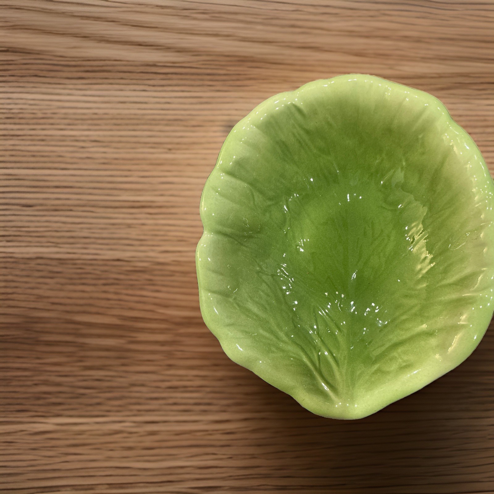 Vintage Cabbage Lettuce Bowl Holland Mold Ceramic