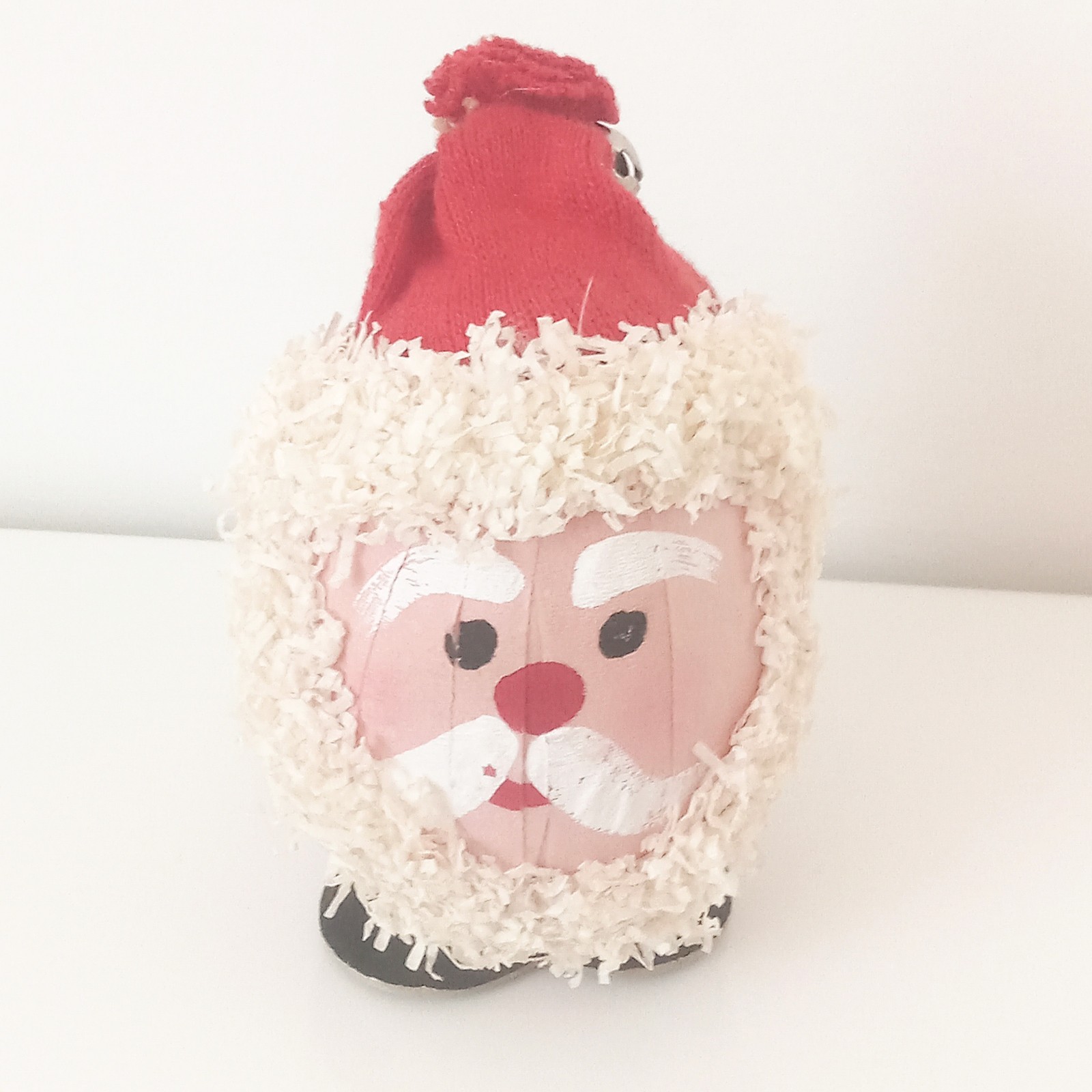 VTG 1950's Charles Gregor Tutti-Fruitti Santa Head Christmas Surprise Toy Ball