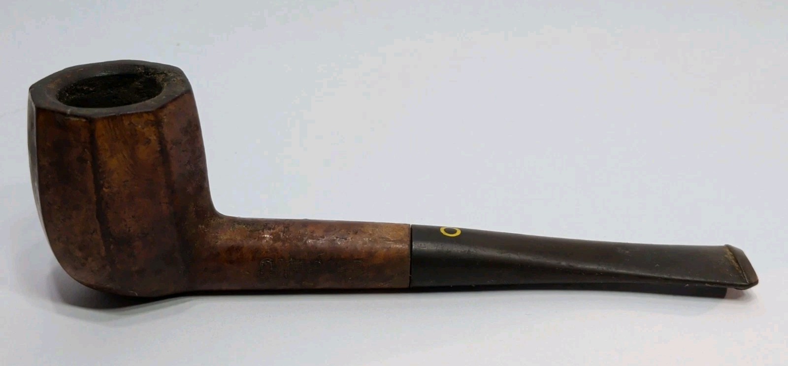 Vintage KBB Yello-bole 2132 Algerian Bruyere Panel Tobacco Estate Pipe 1930s O