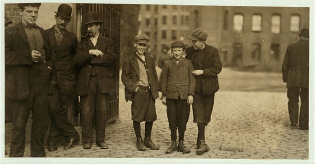 Salem Massachusetts 1911 Robert Magee Michael Keefe Cornelius Hurley Mill Boys