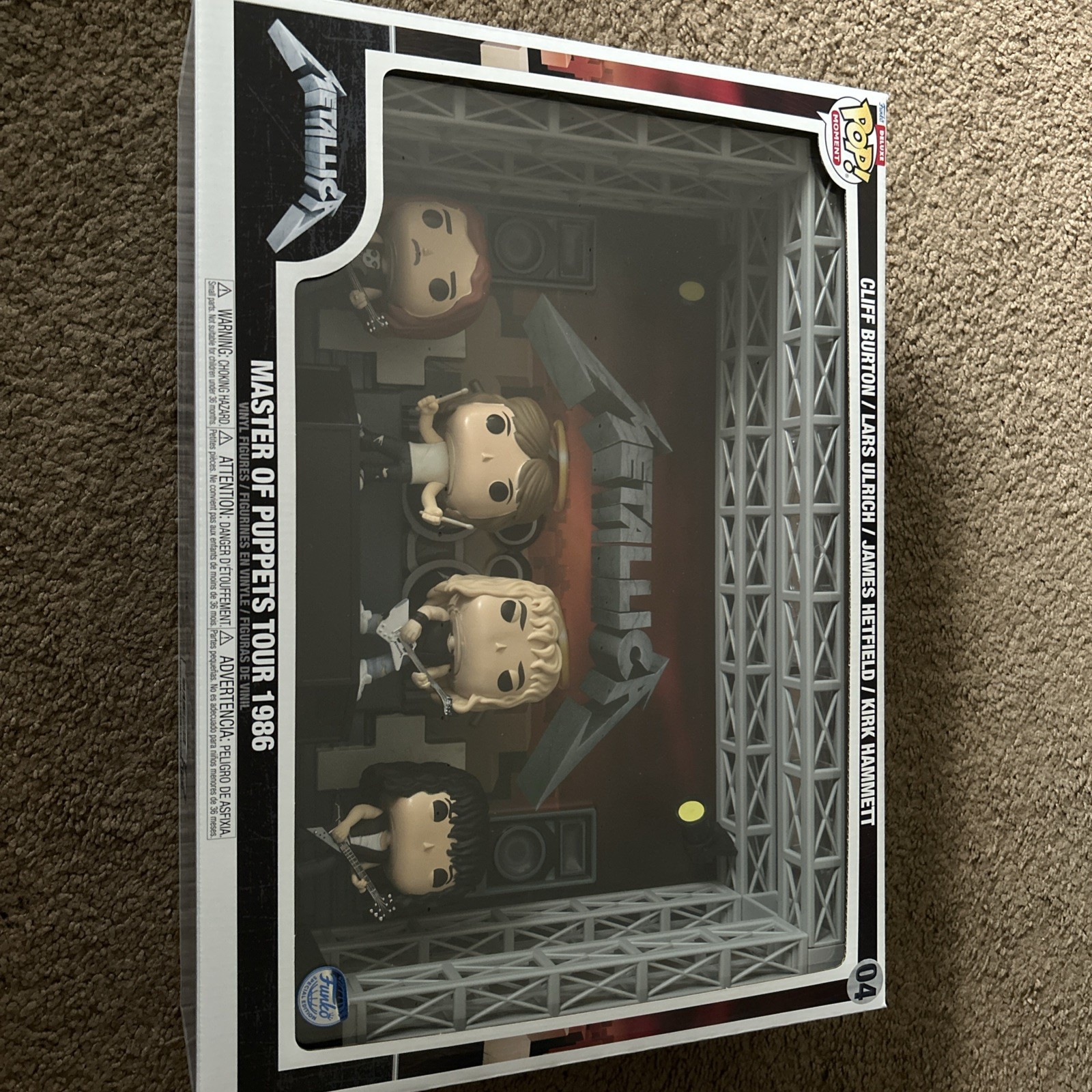 Funko Pop Moments: Master Of Puppets Tour 1986 - Walmart (Exclusive) #04 Funko Pop Moments: Master Of Puppets Tour 1986 - Walmart (Exclusive) #04