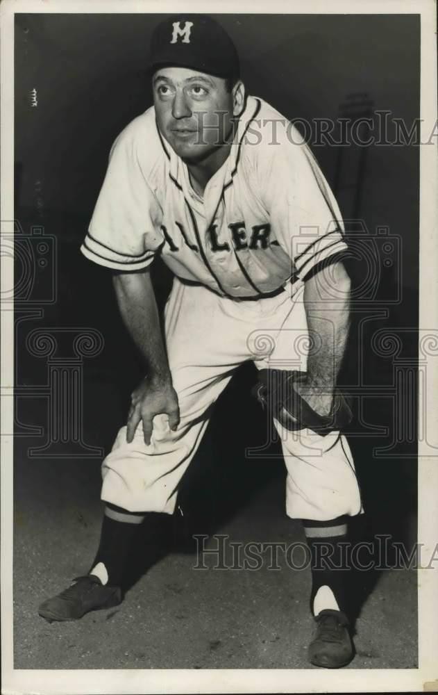 1957 Press Photo William Herman, Baseball Manager - lrs11651