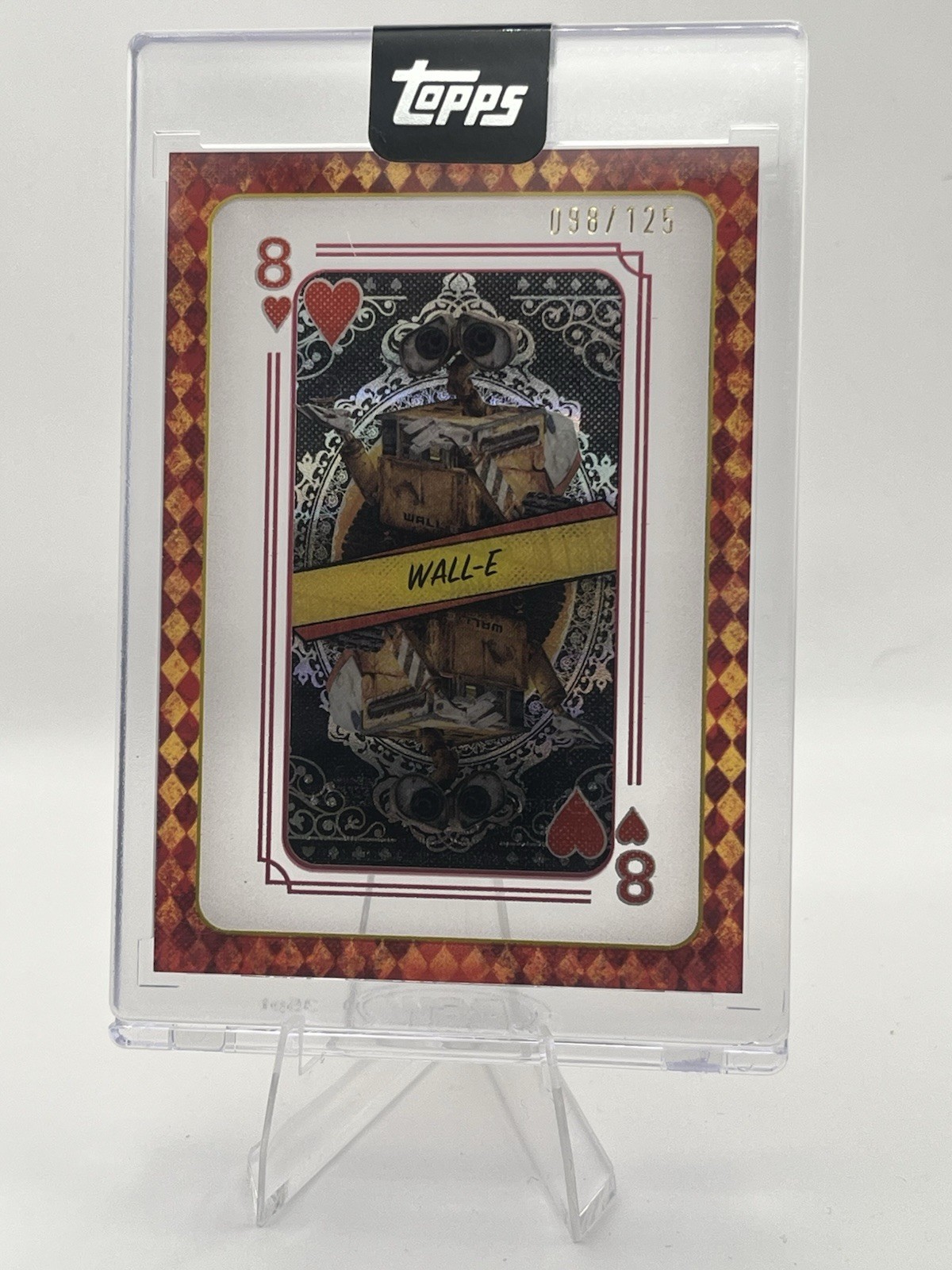 2025 Topps Disney Mint Wall-E Playing Card