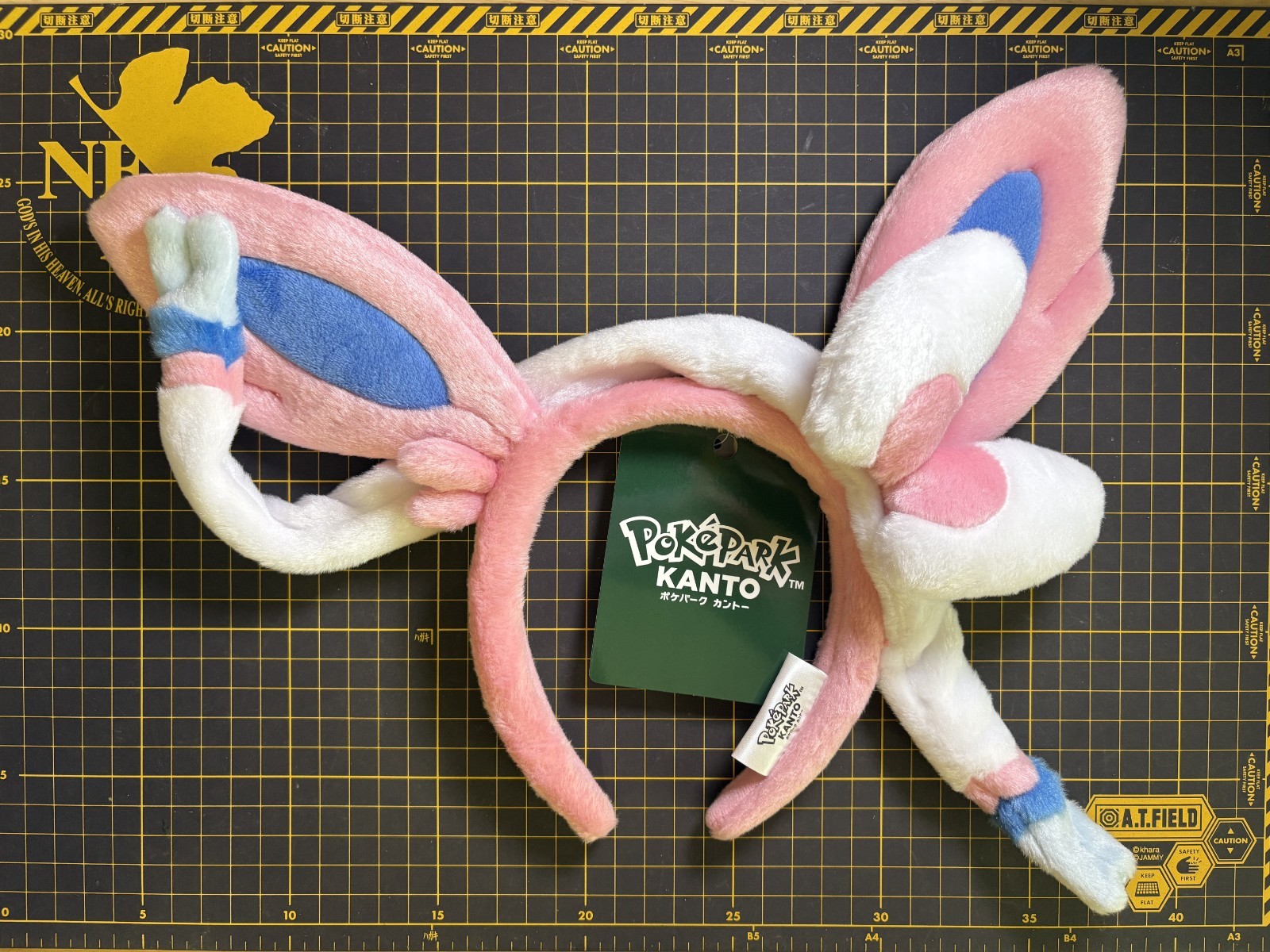 POKE PARK KANTO POKÉMON SYLVEON EARS HEADBAND NEW WITH Tag NWT RARE Pokepark