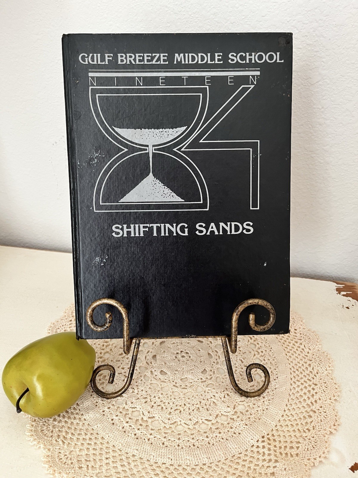 Gulf Breeze Middle School  Yearbook 1984 “Shifting Sands” Florida 80s Nostalgia