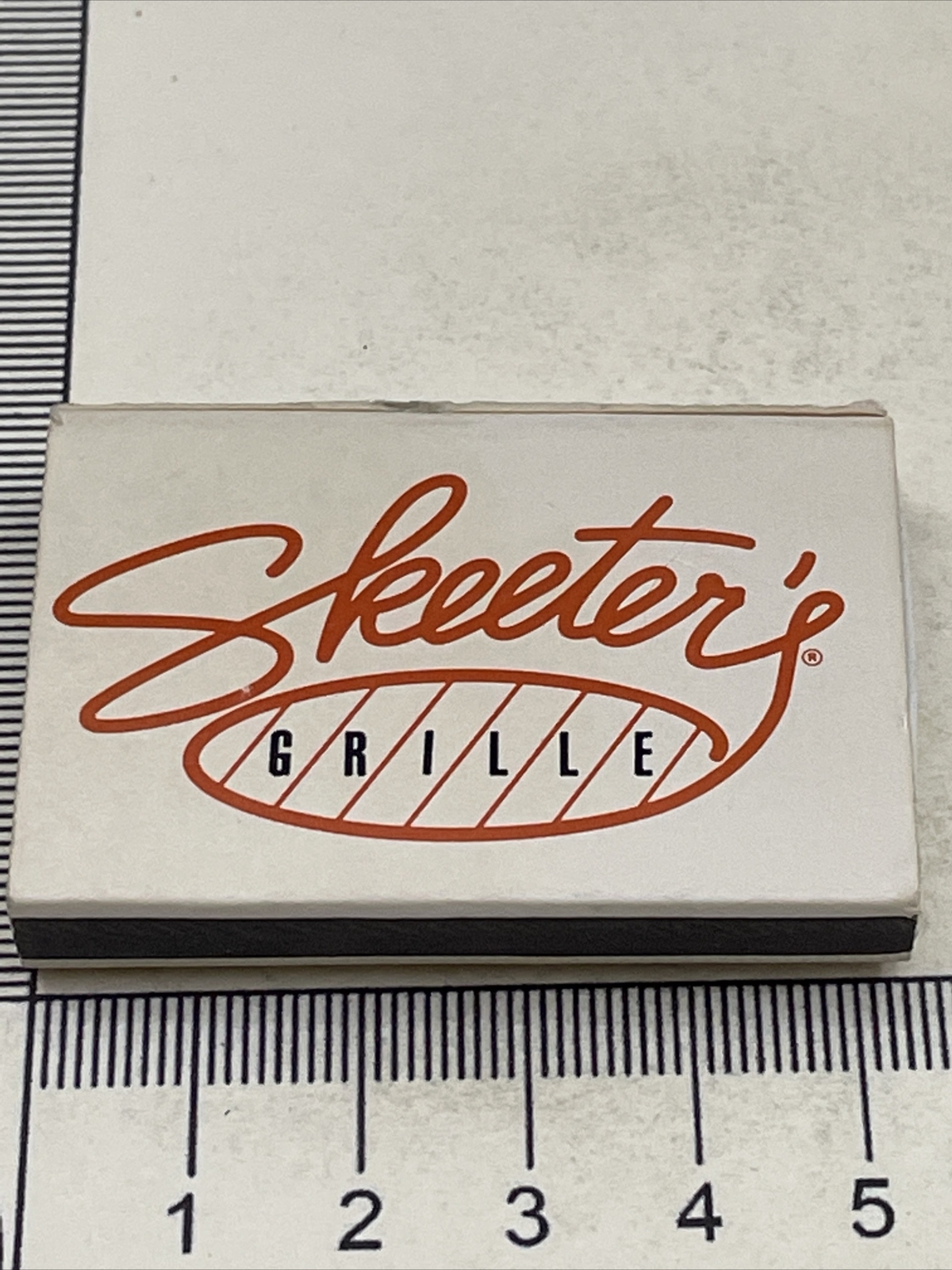 Vintage Matckbox Cover Skeeter’s Grille  restaurant  Unstruck  gmg