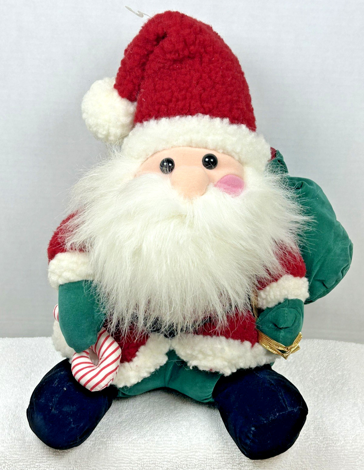 1993 International Silver Company Christmas Santa Claus Stuffed Plush 1993 International Silver Company Christmas Santa Claus Stuffed Plush