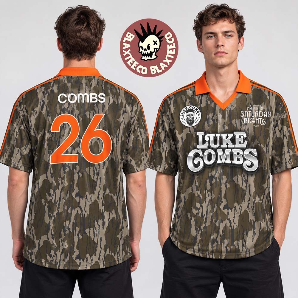 Luke Combs Europe And UK tour Collared shirt UNISEX Full sizes UJS125