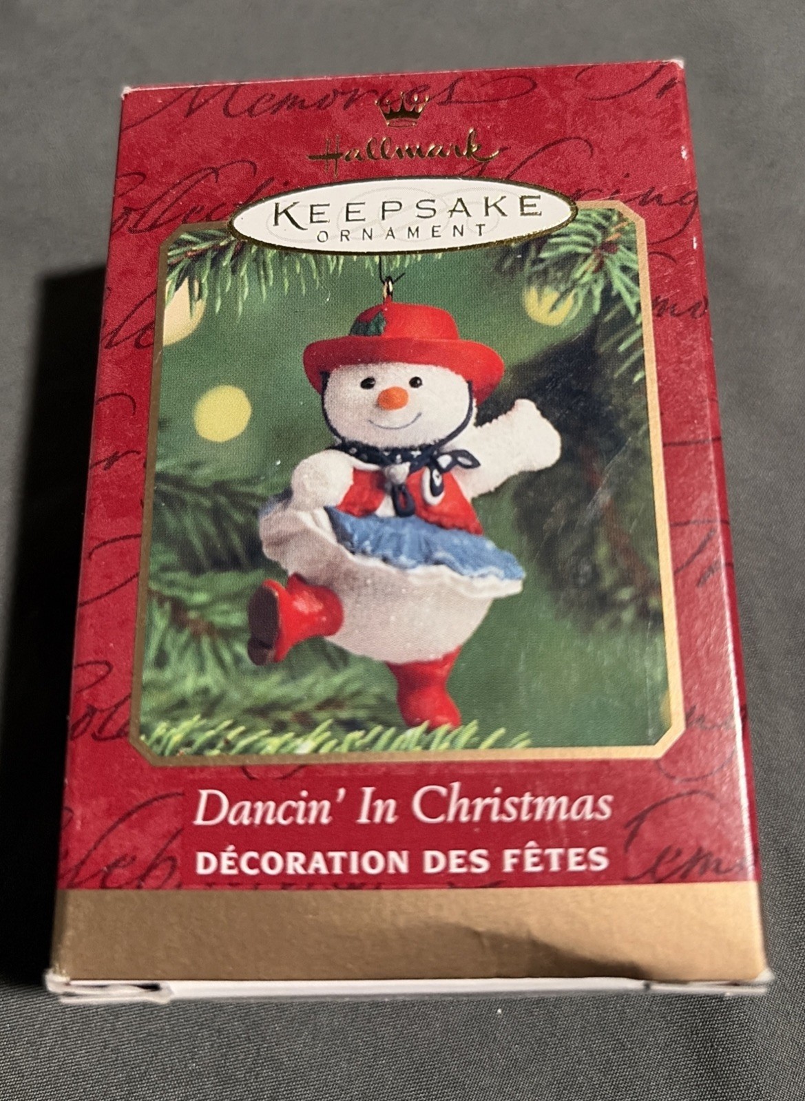 Hallmark Keepsake Ornament  Dancin\' In Christmas 2000 VINTAGE NIB