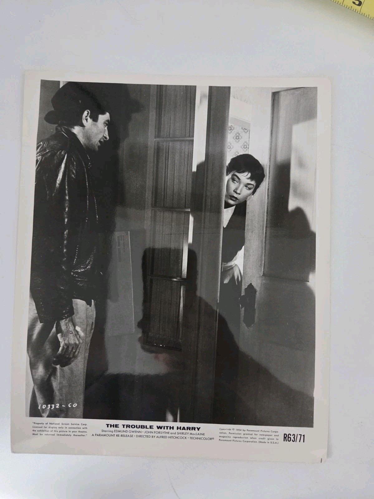 The Trouble With Harry Press Photo Alfred Hitchcock 