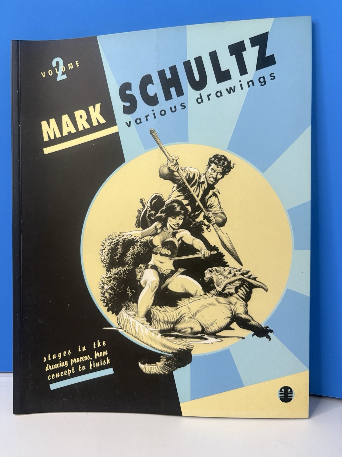 Mark Schultz Various Drawings Volume 2 Sketchbook Art Book Flesk Softcover Rare