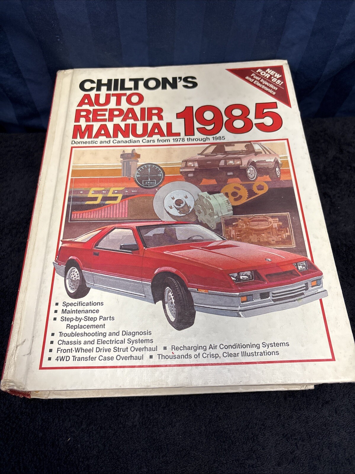 Chilton\'s Auto Repair Manual 1985 for Domestic & Canadian Cars 1978 to 1985 Q7 Chilton\'s Auto Repair Manual 1985 for Domestic & Canadian Cars 1978 to 1985 Q7