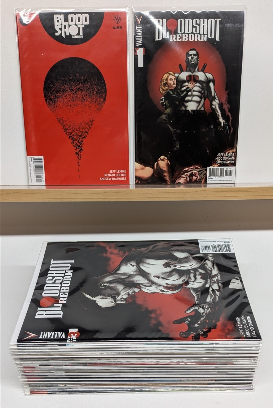 BLOODSHOT REBORN 0, #1-18, (2015) SALVATION #1-12 (-#4), USA #1-4 Valiant Set