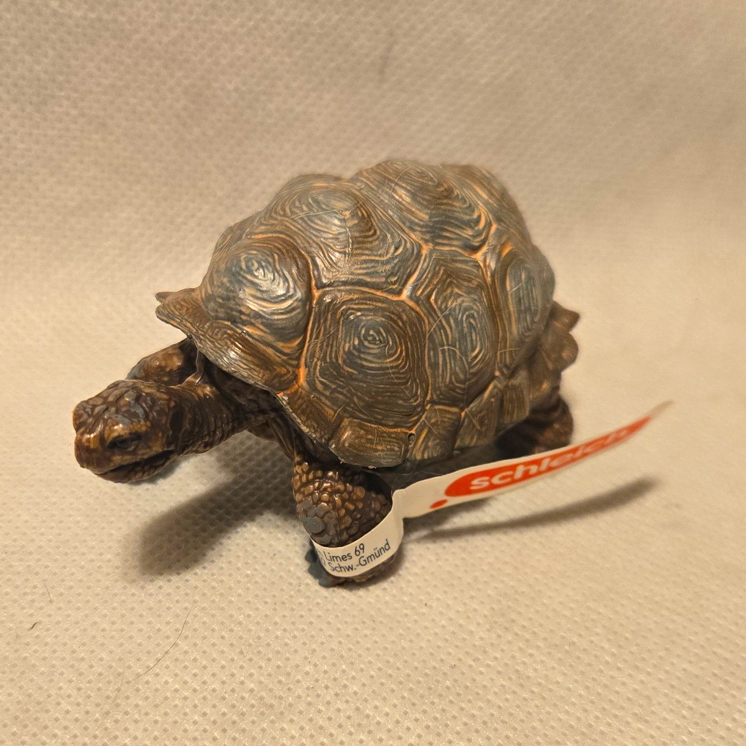 Schleich Turtle Figurine Collectible Toy Brown 2016 Plastic Animal Figure