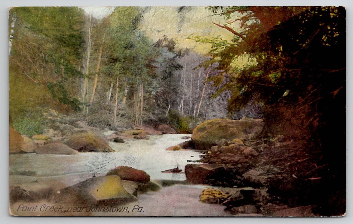Paint Creek Near Johnstown PA Pennsylvania Postcard K43 Paint Creek Near Johnstown PA Pennsylvania Postcard K43
