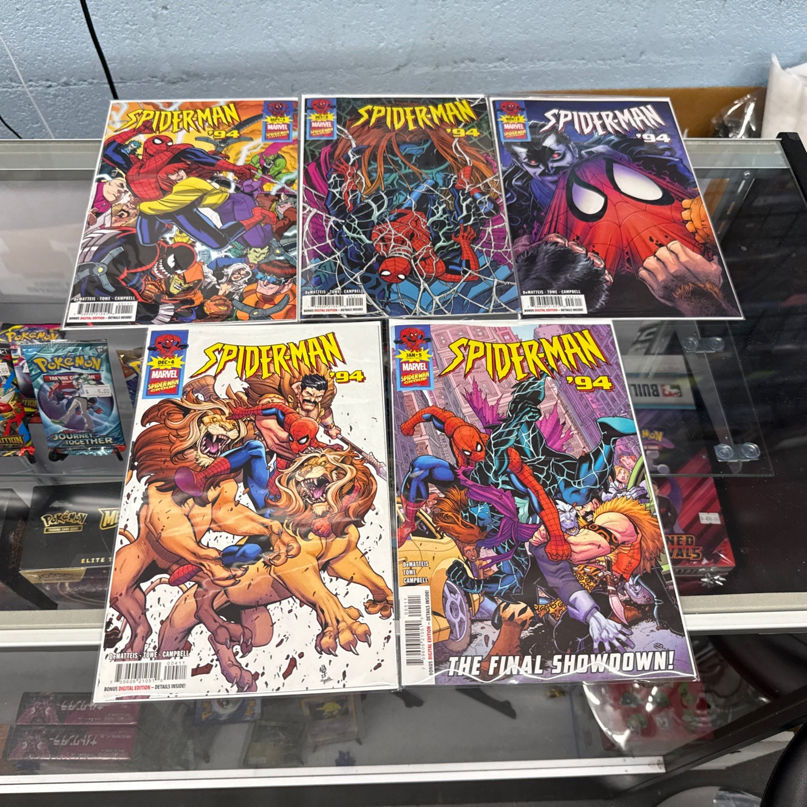 Spider-Man '94: #1-5 Full Run Lot All CVR As 2025.  We Combine On Shipping 🔥🔑