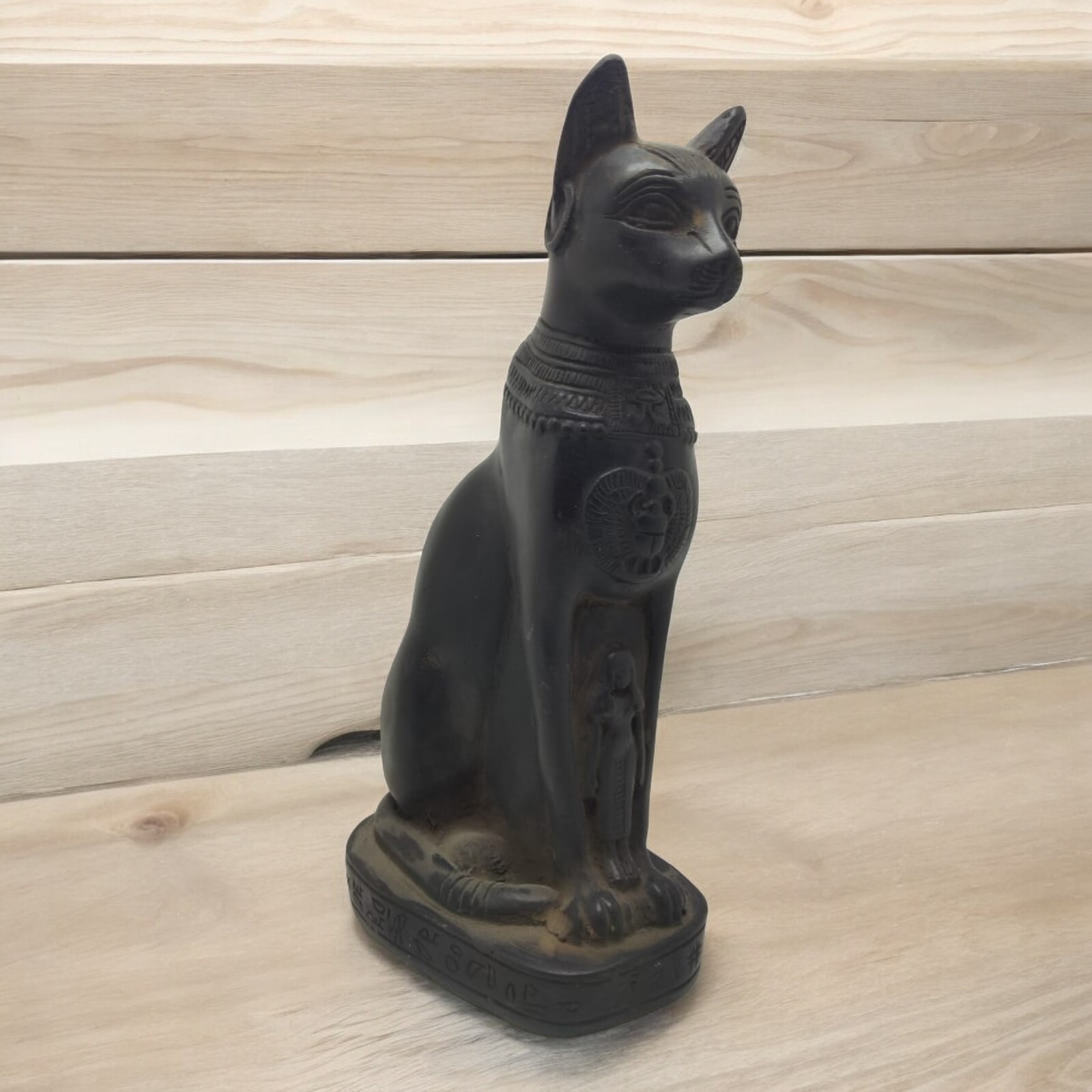 Rare Ancient Egyptian Antique Bastet Cat Unique Statue Stone Egypt History BC