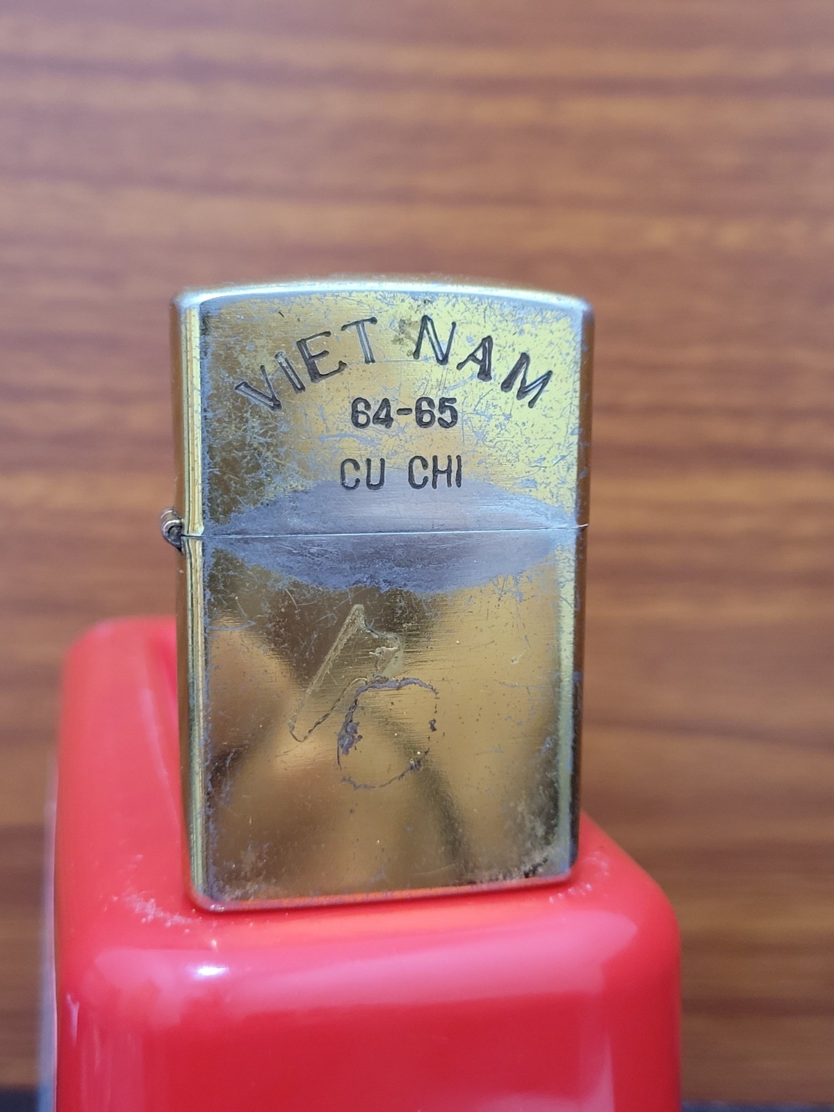 Vintage 1964-65 Zippo Lighter Vietnam War \