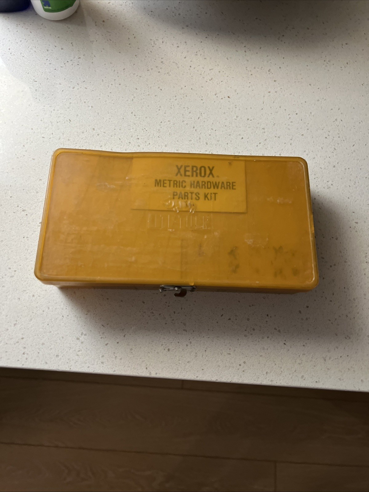 XEROX Metric Hardware Parts Kit 18 Comp. Plastic Box for repairs  Vintage