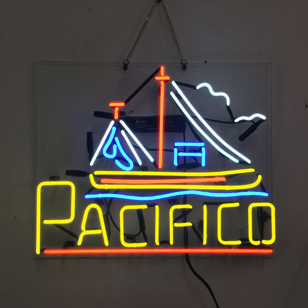 US STOCK Pacifico Beer Neon Bar Sign 19\