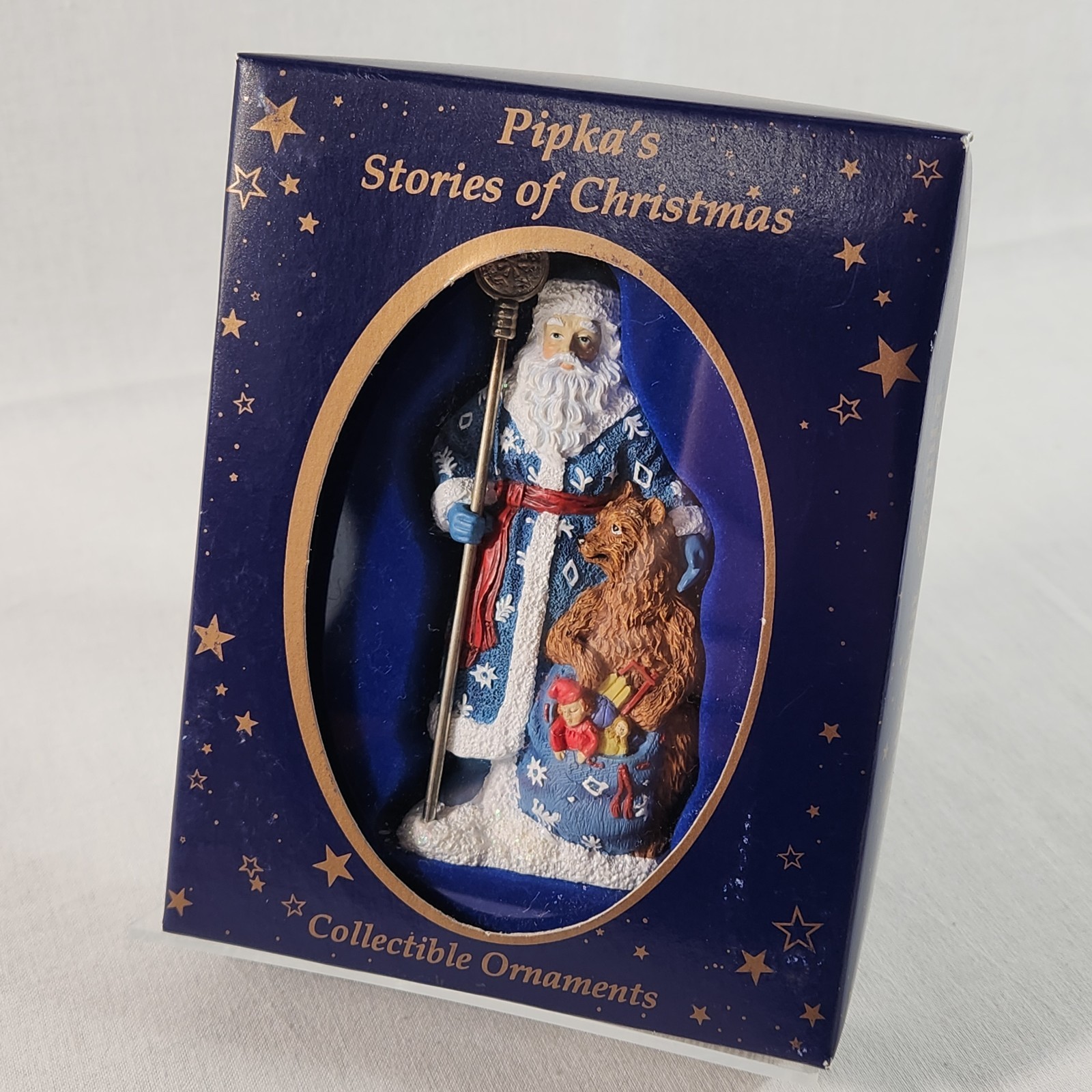 Pipka's Stories of Christmas RUSSIAN SANTA #11421 Ornament Fast Ship EUC Pipka's Stories of Christmas RUSSIAN SANTA #11421 Ornament Fast Ship EUC