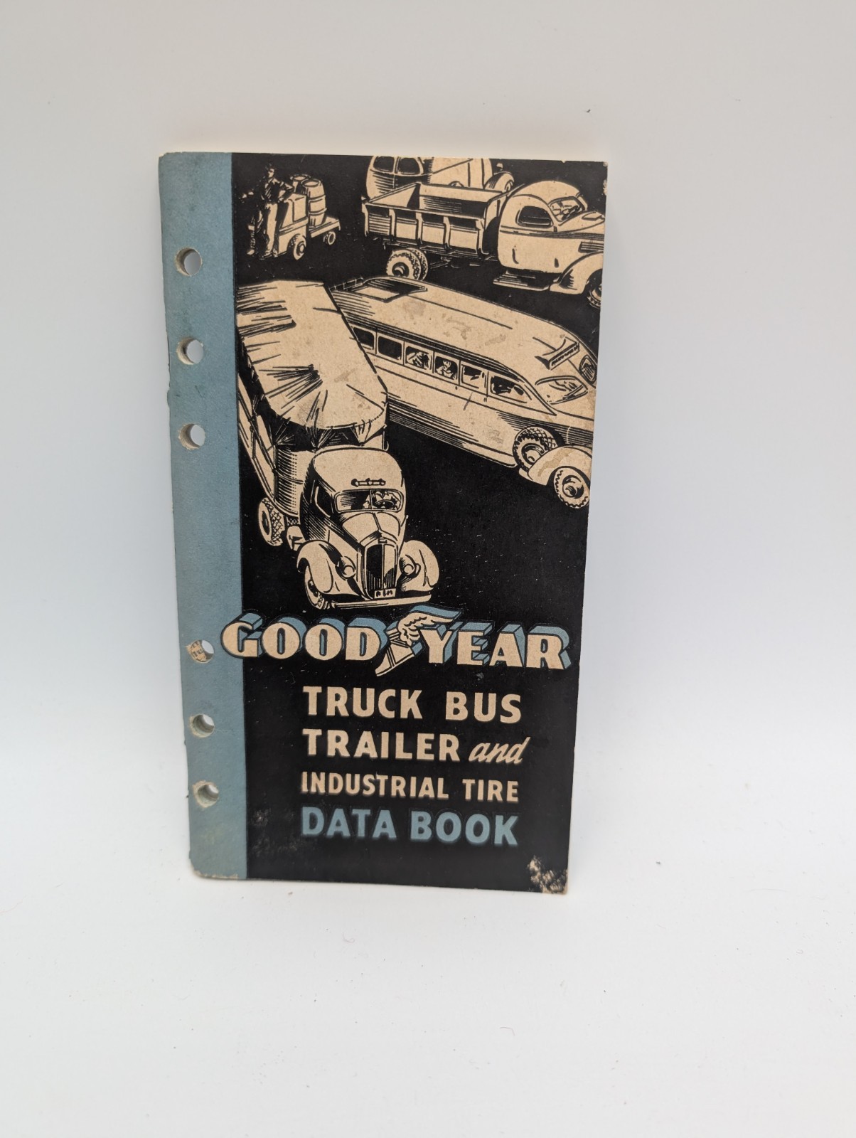 1938 GOODYEAR TIRE-TRUCK BUS TRAILER & INDUSTRIAL TIRE DATA BOOK *RARE
