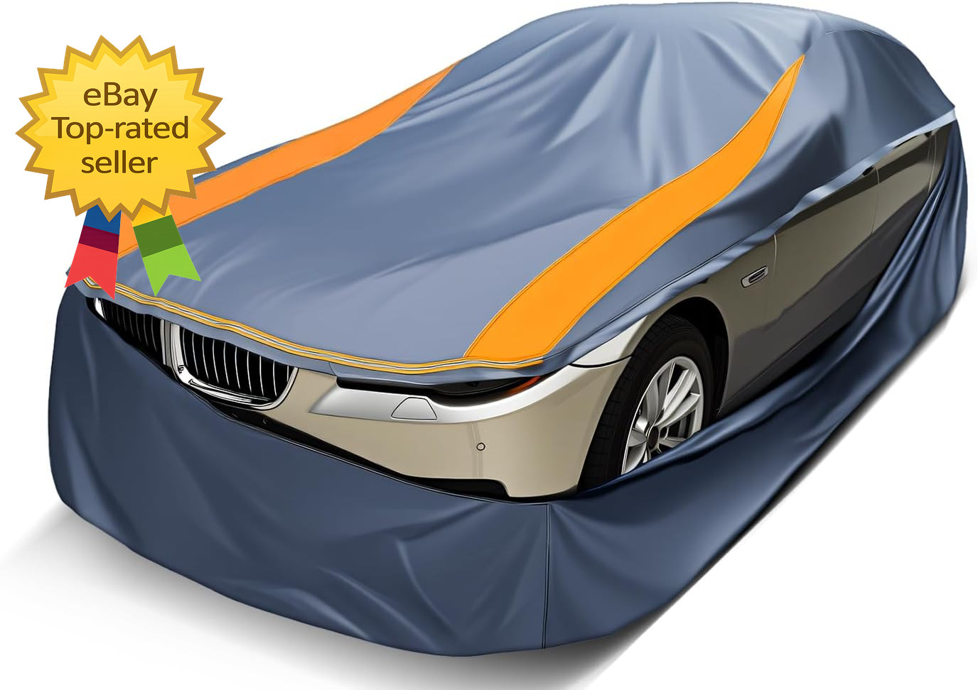 Full Car Cover Universal Fit Enclosed Automobile Protective Cover Sedan Models