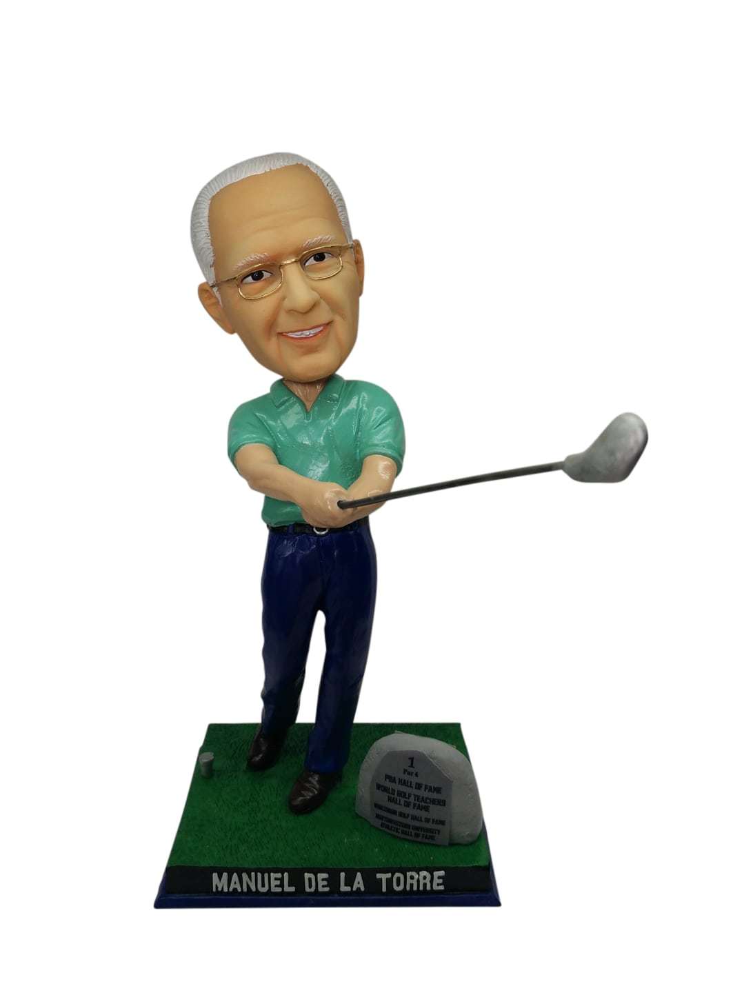 Manuel de la Torre Professional Golfer Exclusive Bobblehead PGA Milwaukee