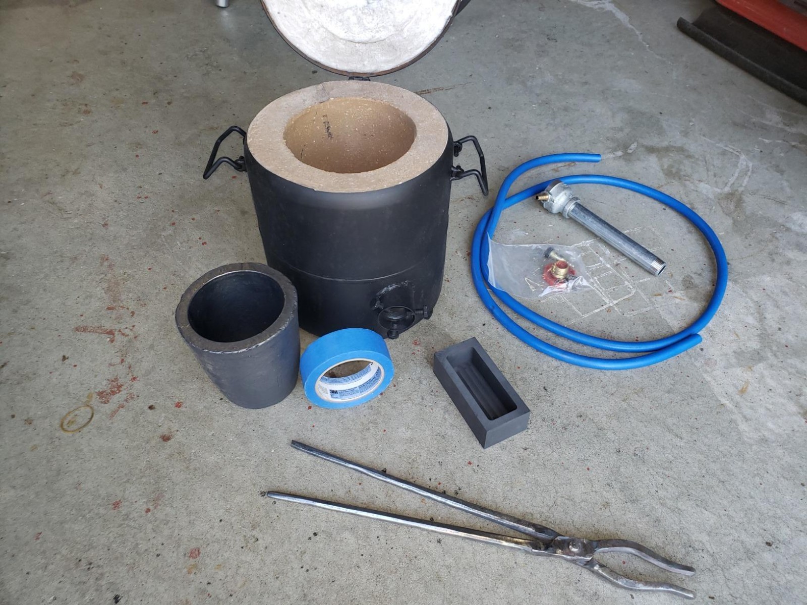 TOAUTO 6KG Propane Melting Furnace Kit - Precious Metals``