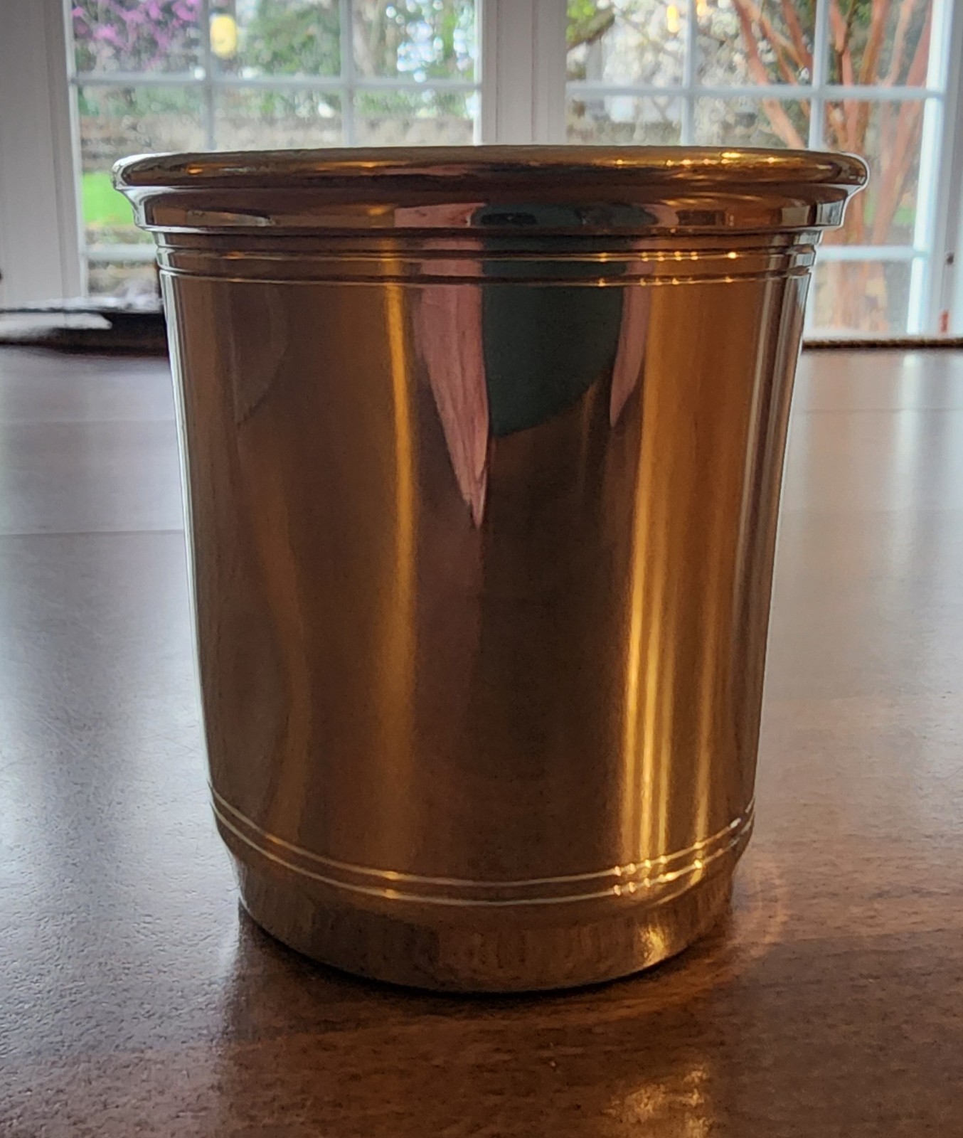 Salisbury Pewter\'s Carolina Cup Handcrafted Fine Pewter Cup - Dented