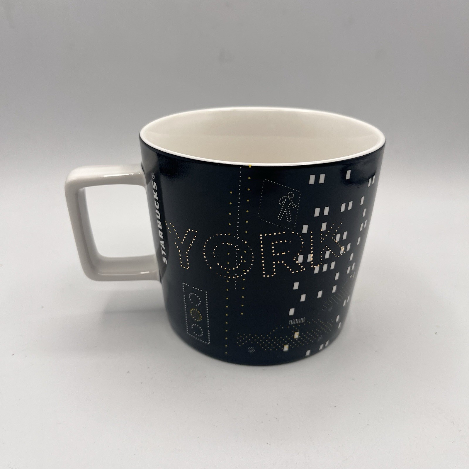 2014 Starbucks Times Square NYC Collection Ceramic Mug 14oz Ceramic Coffee Cup