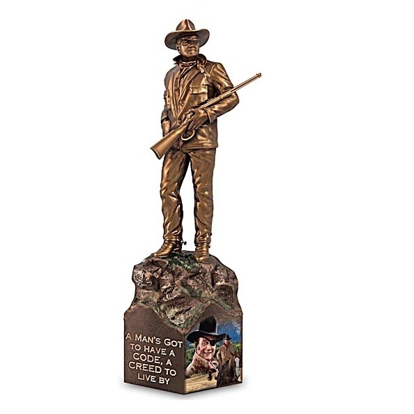 The Bradford Exchange Issue #3: 'A Creed' Hand-Cast Cold-Bronze Sculpture 7.5