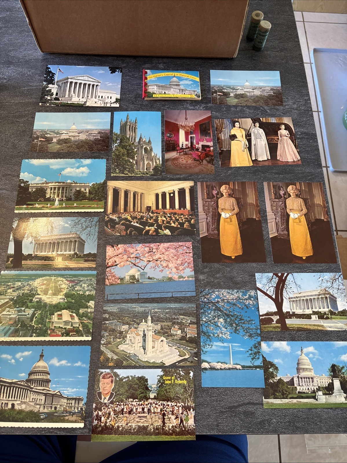 Lot of 20~ Vintage WASHINGTON DC Tourist Post Cards ~ Monuments #V