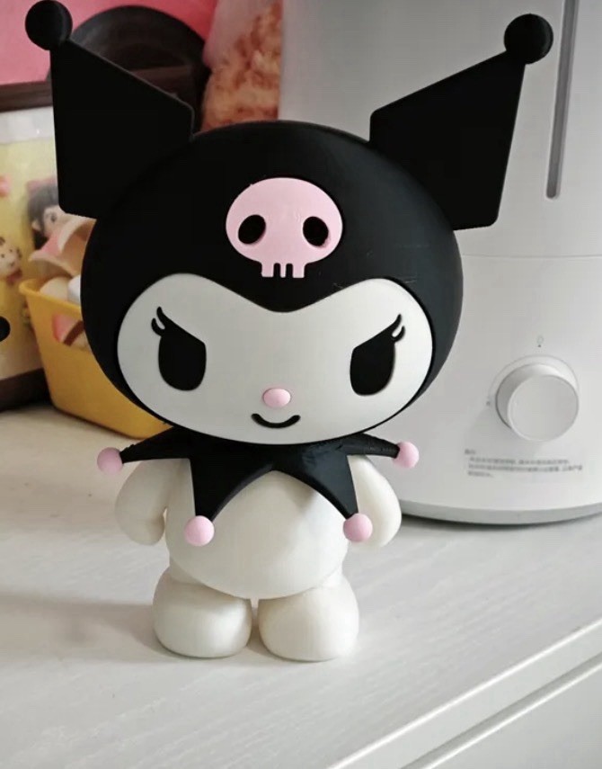 Kuromi Inspired Figure Kuromi Inspired Figure