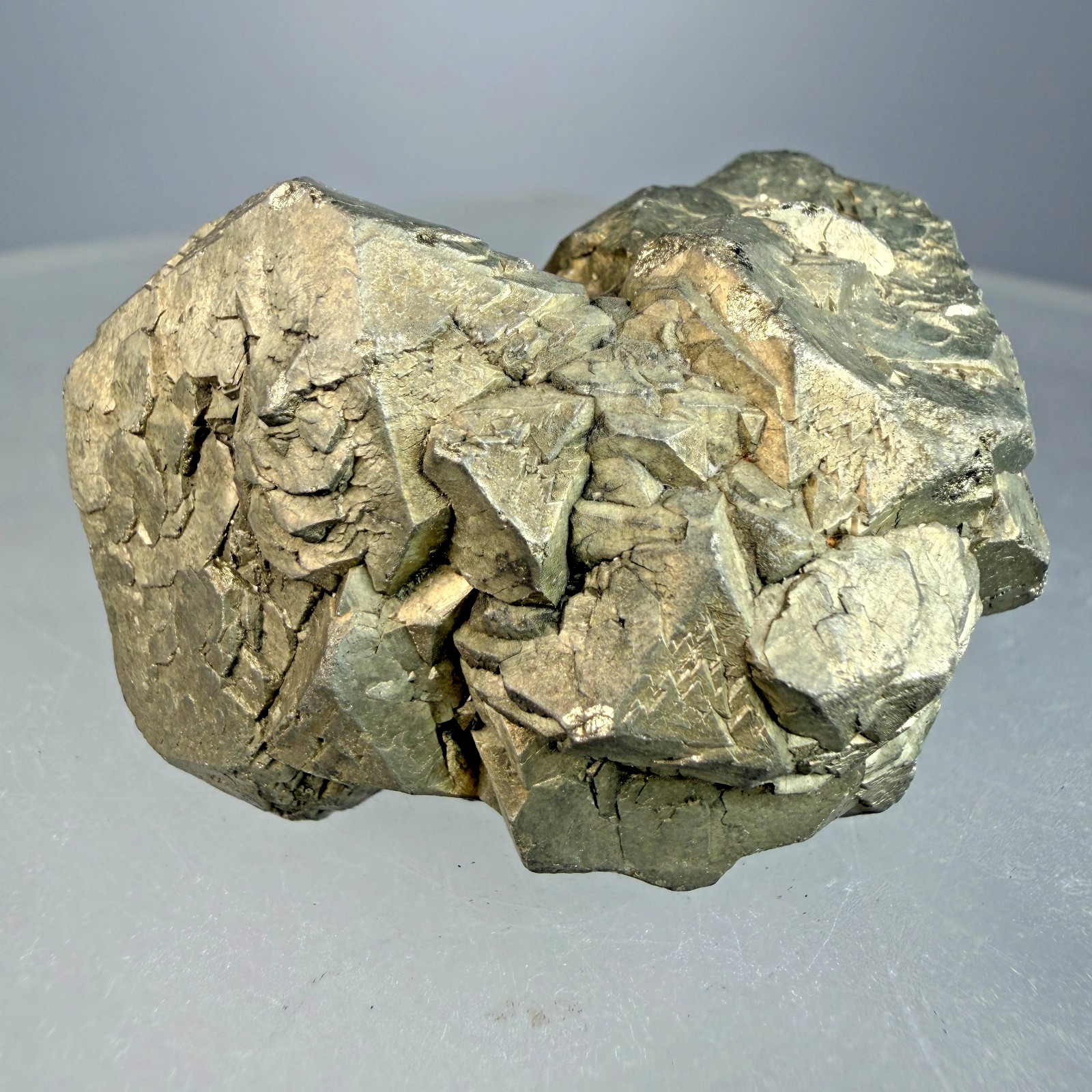 Fine Large Blocky Pyrite Crystals: Dallas, Dallas County, Texas- Rare