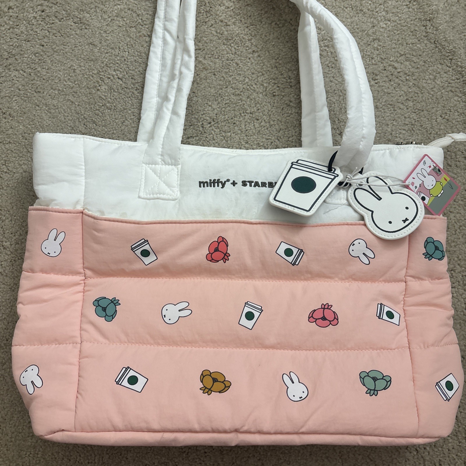 Miffy X Starbucks Tote Bag NWT Exclusive 