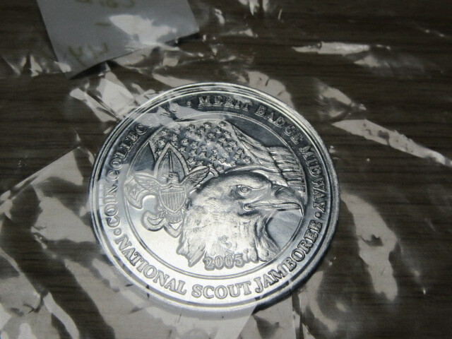 2005 National Jamboree Coin Collecting Merit Badge Coin   SQ 