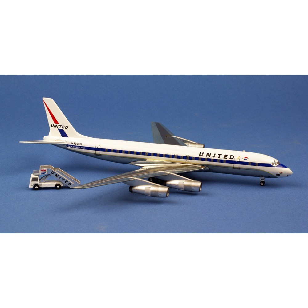 United Airlines DC-8-51 N8069U Diecast 1/200 Model Airplane by AeroClassics
