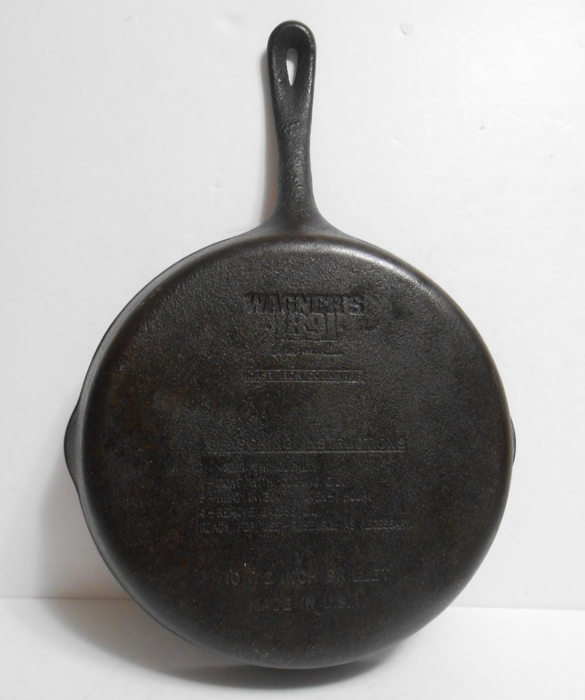 Vintage WAGNER’S 1891 Original 10 1/2\
