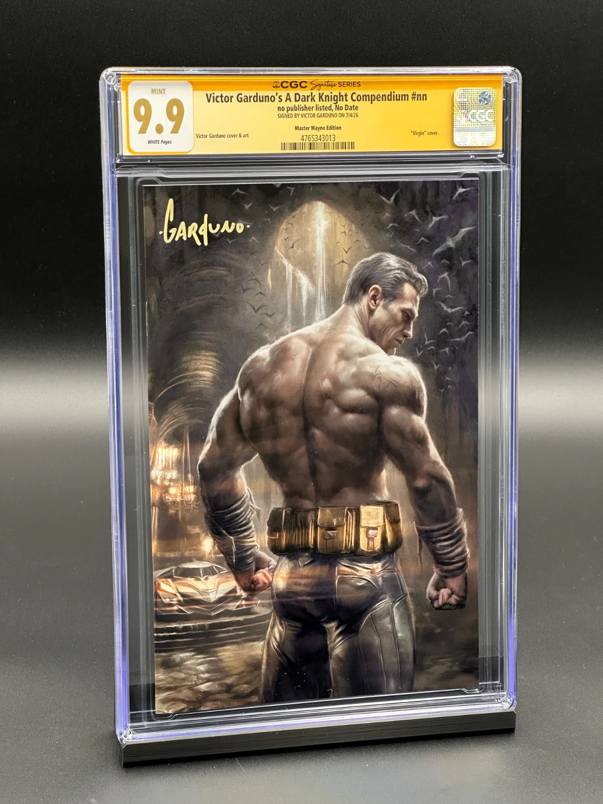 Victor Garduno Dark Knight Compendium CGC 9.9 SS - Batman Master Wayne - LTD 300