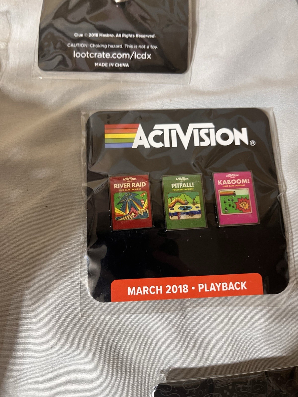 Activision Video Games March 2018 Enamel Pin LootCrate DX 2018 NEW