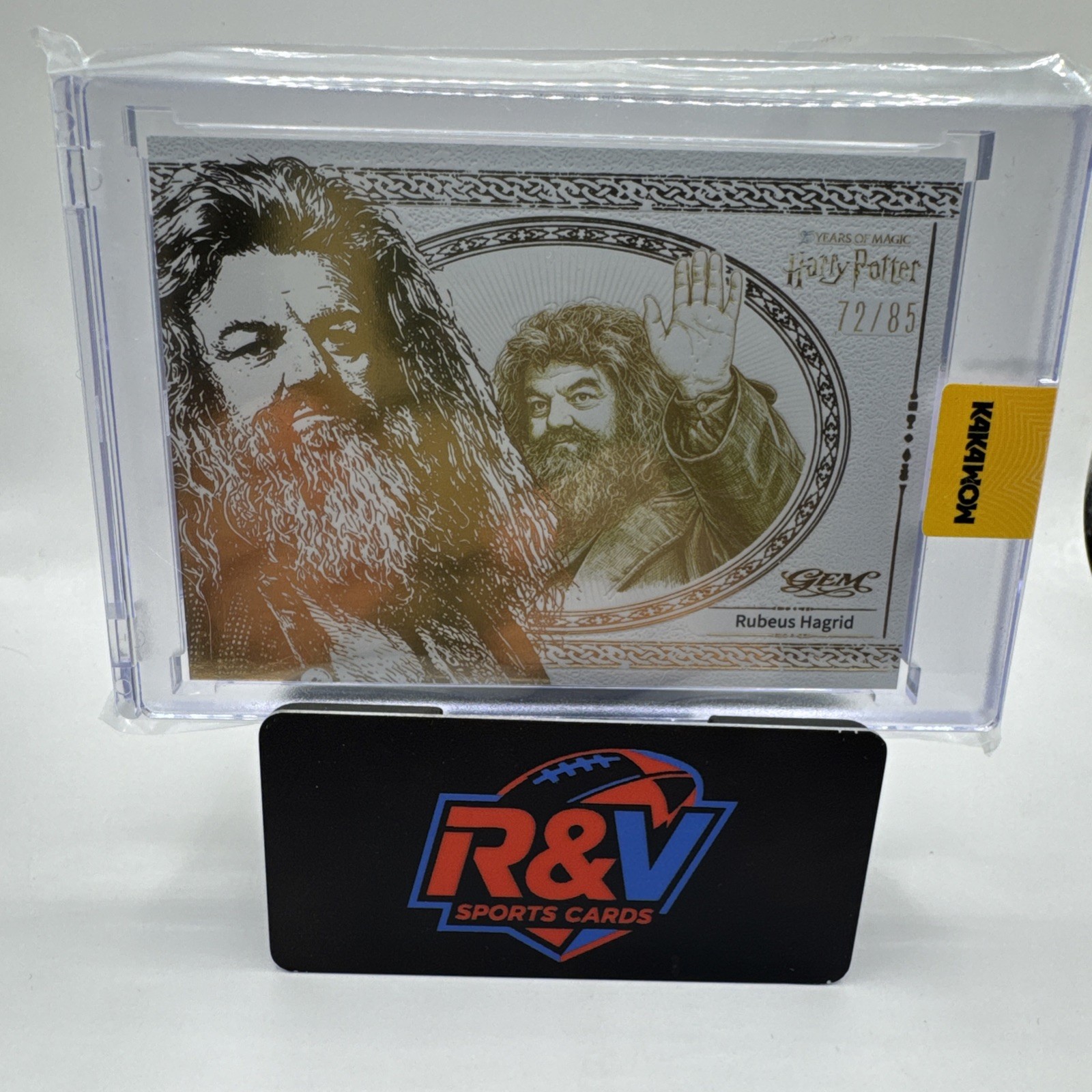 2026 Kakawow Gem Harry Potter Rubeus Hagrid 25 Years Of Magic /85