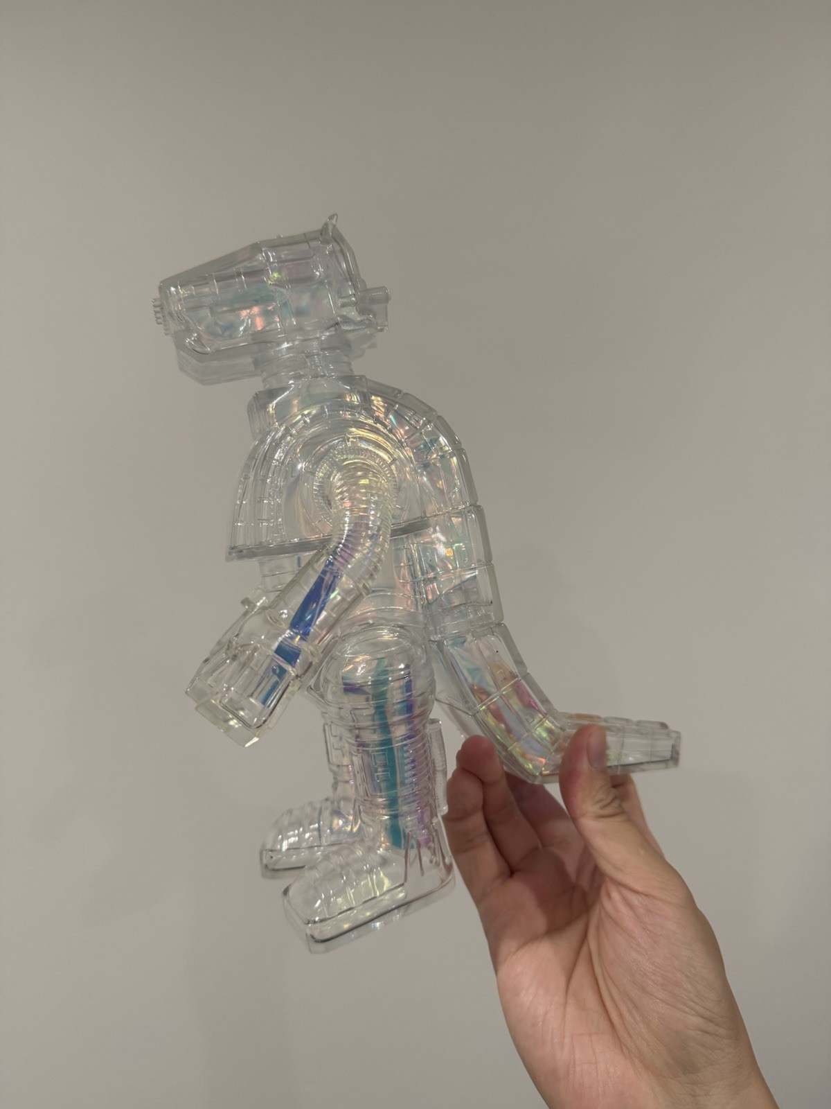 Y·MSF Mechagiras Ultraman 80 Clear Sofubi Soft Vinyl Figure Card